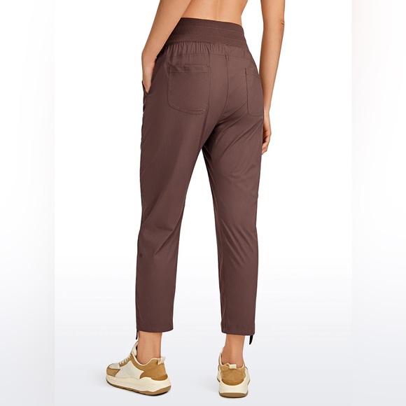 Striped Pants with Pockets 25''- Cinched Leg - Picture 2 of 4